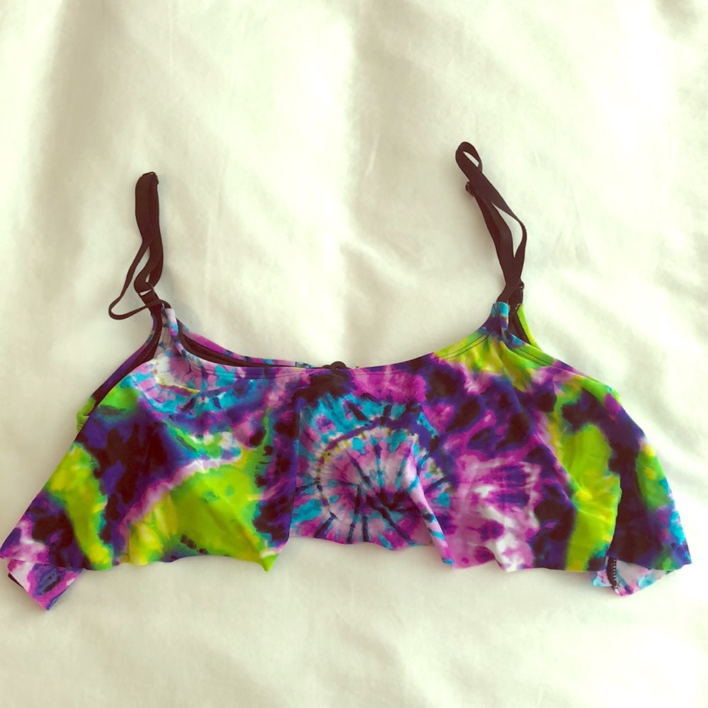 Tie Dye Bikini Top